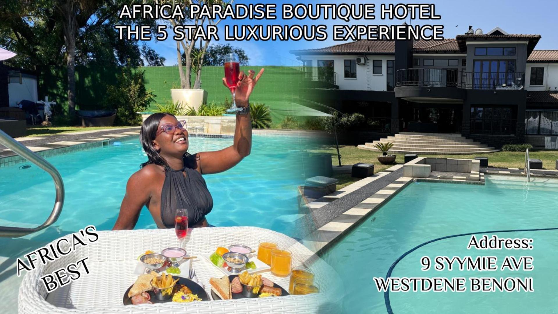 Africa Paradise - Or Tambo Airport Boutique Hotel Benoni Ngoại thất bức ảnh